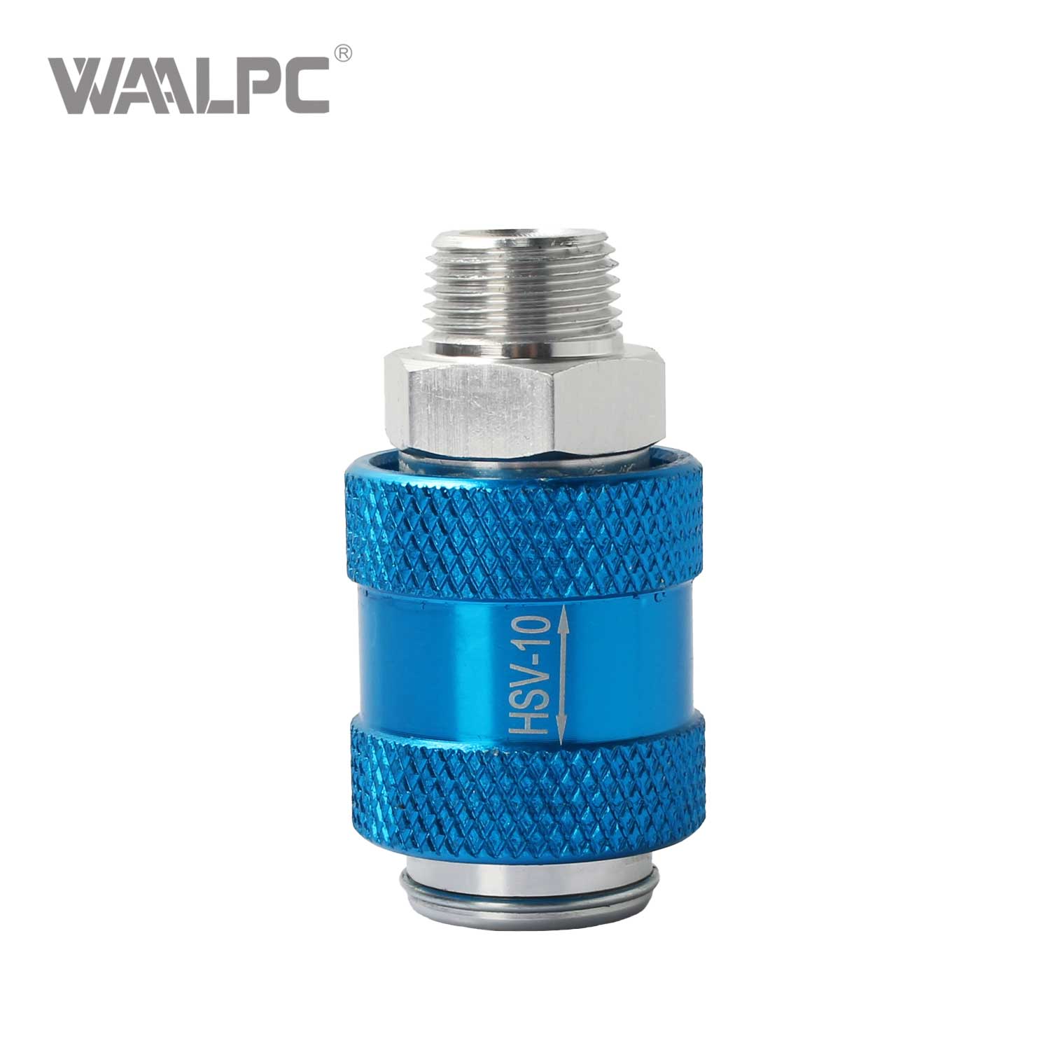 手动滑阀 HSV-25 铝制 PT1' 螺纹气动流量控制 