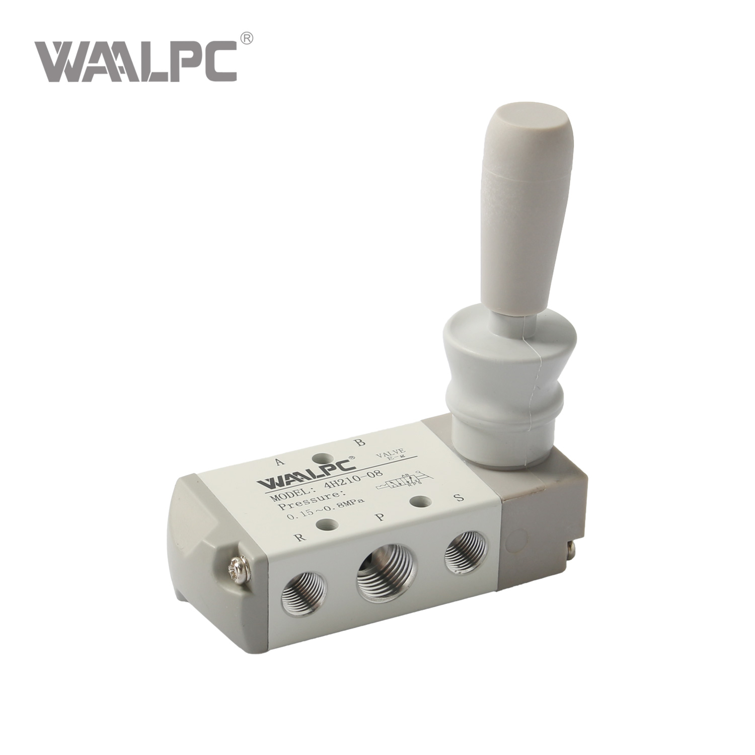 亚德客4H型系列铝合金手动阀 手柄阀 气动系统用工业手动阀