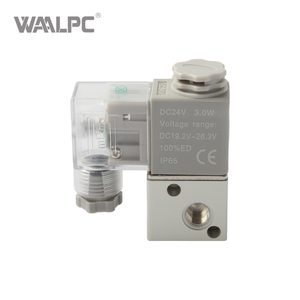3V1 系列直动式电磁阀 PT1/8'' AC220V AC110V AC24V DC24V DC12V NO/NC 用于空气/水/燃气