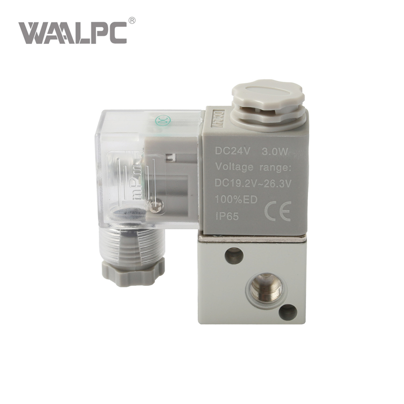 3V1 系列直动式电磁阀 PT1/8'' AC220V AC110V AC24V DC24V DC12V NO/NC 用于空气/水/燃气