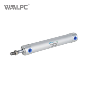 CDG1 系列易于使用的圆体气缸，带透明开关支架和预装配件