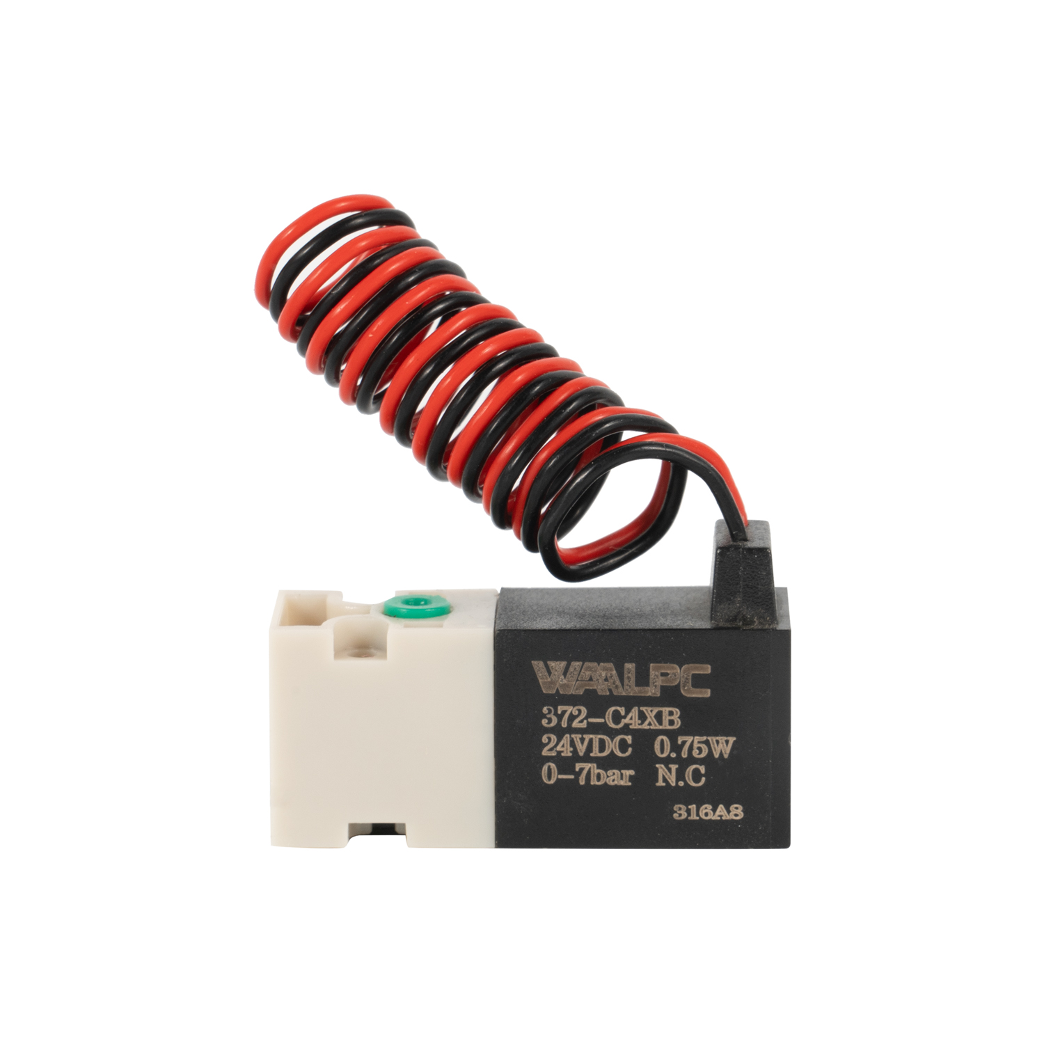 10mm 迷你电磁阀常闭 (NC) 372-C4ZP 2/2 2/3 路用于 Conti 袜子针织机 DC24V 240V