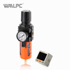 SMC黑橙色过滤调节润滑器（FRL单元）AC3010-03 G3/8'' 0.05-0.85MPa 用于气动空气处理系统