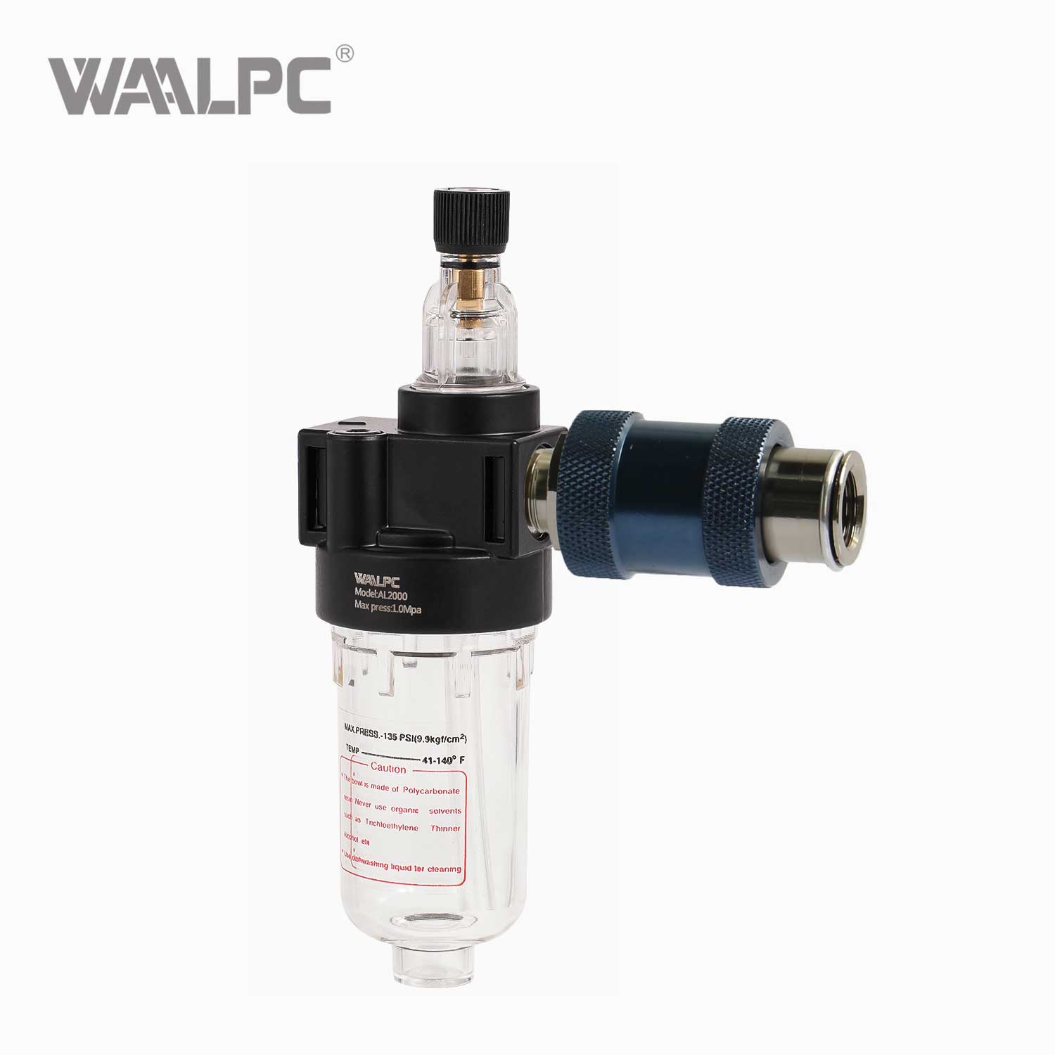 AIRTAC 油润滑器 Black Silver BL2000 带手动滑阀，适用于气动系统 1.5MPa