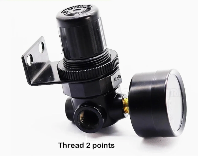 Norgren G1/4'' G1/8'' 型螺纹工业压力调节器，入口压力为 20bar，适用于气动系统