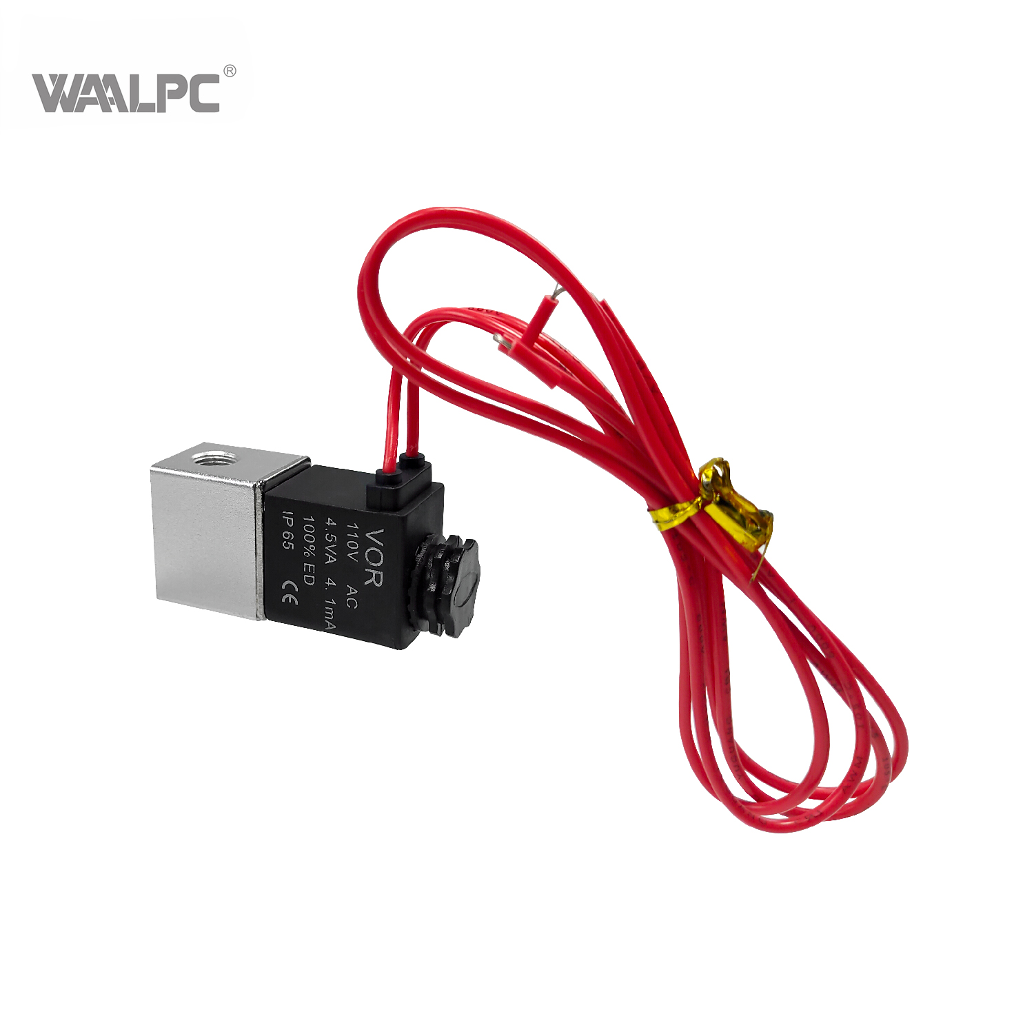 2/2 路电磁阀 2V025 常闭 AC 110V 电动电磁空气阀 1/8''PT