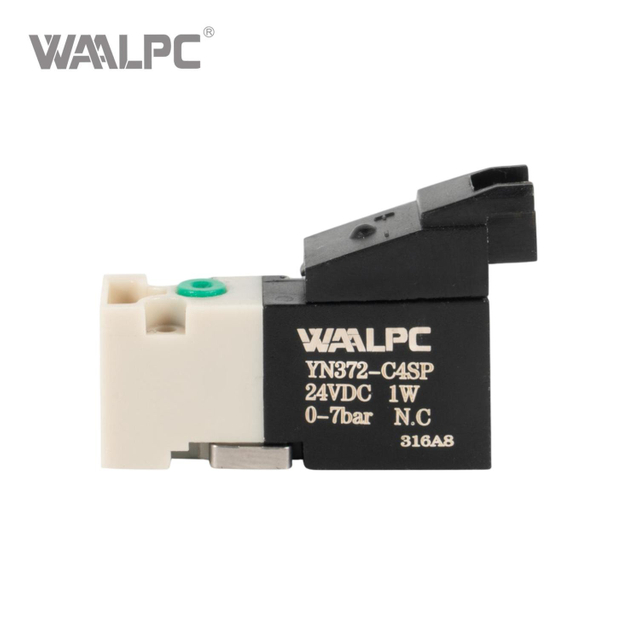 10mm 微型电磁阀常闭 (NC) YN372-C4SP FAS 类型 2/2 2/3 适用于 LONATI 袜子针织机