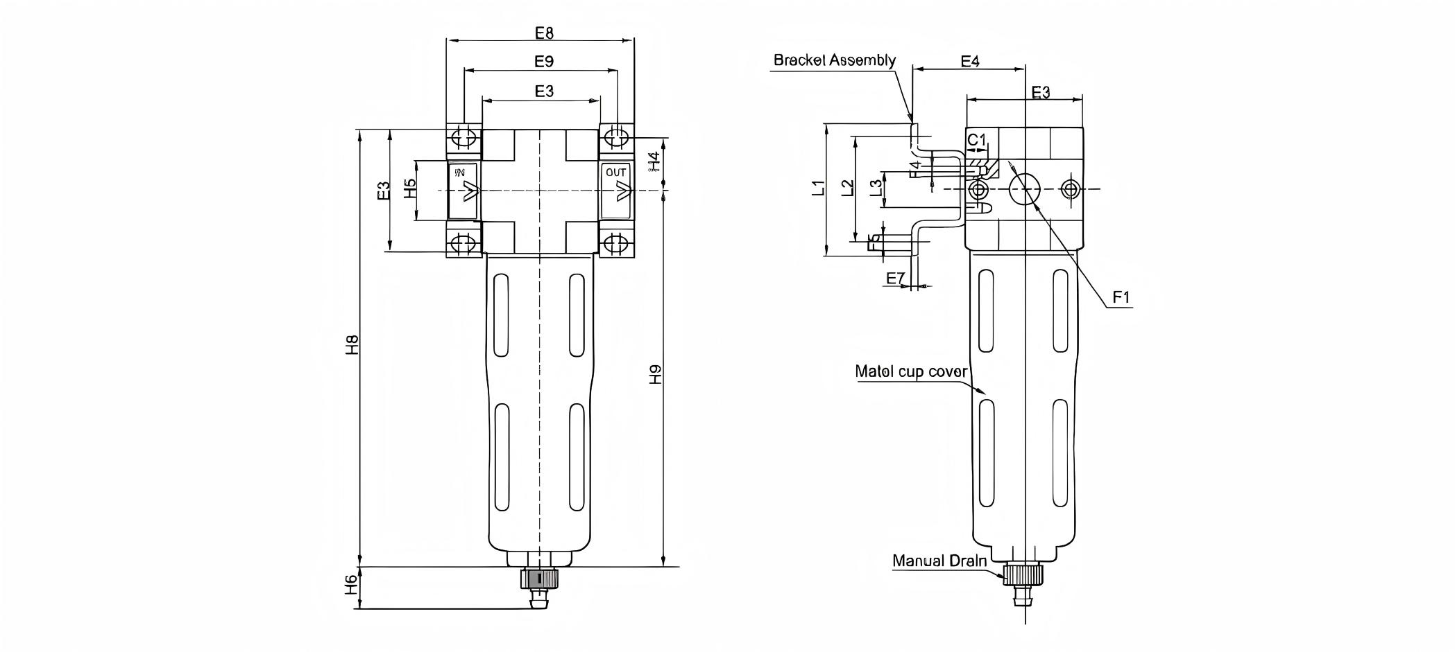 空气压力过滤器