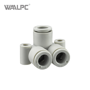 SMC KQ2 型紧凑型轻型一触式快插接头，适用于空气/水气动系统