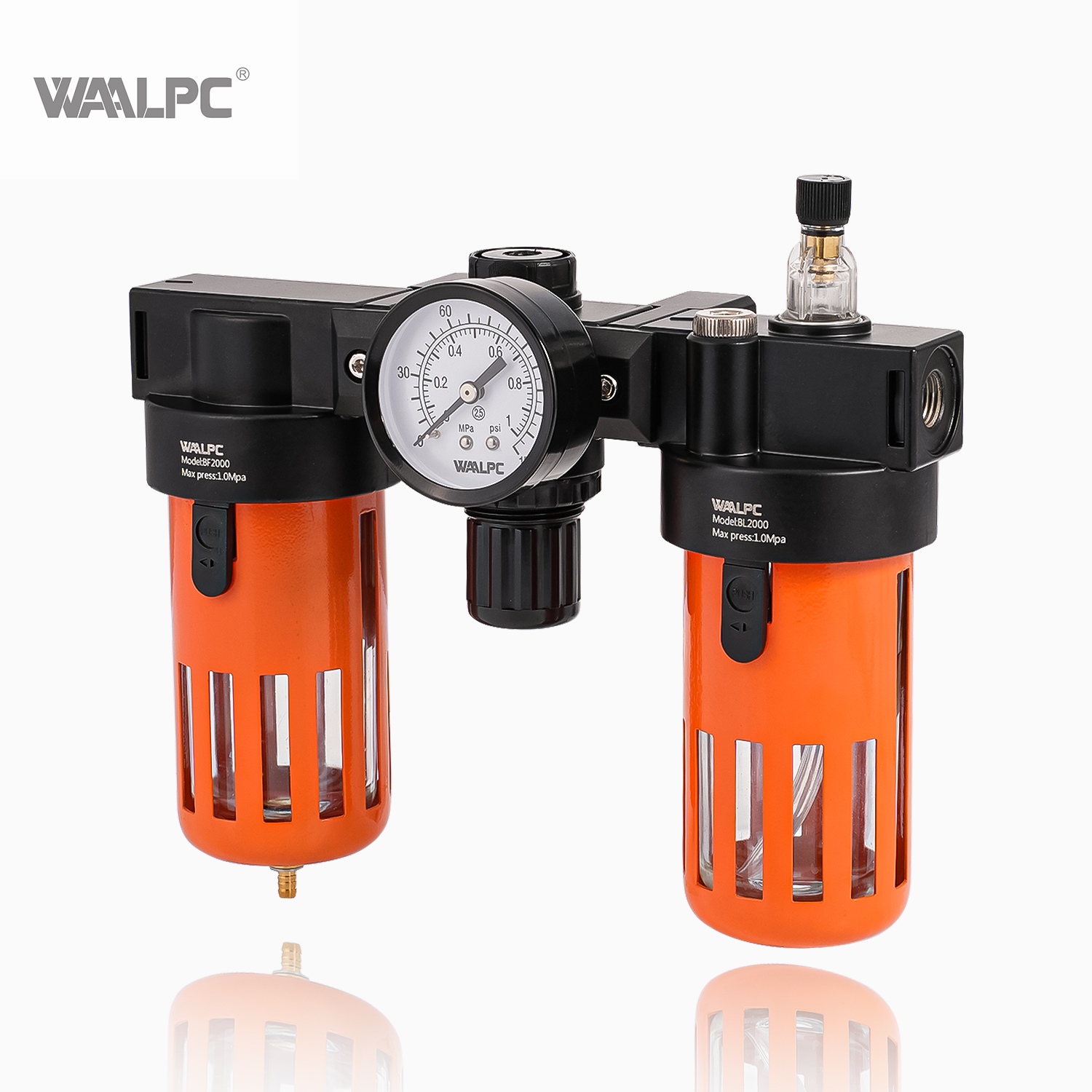 AC BC2000 PT 1/4英寸气源处理调压阀减压阀批发