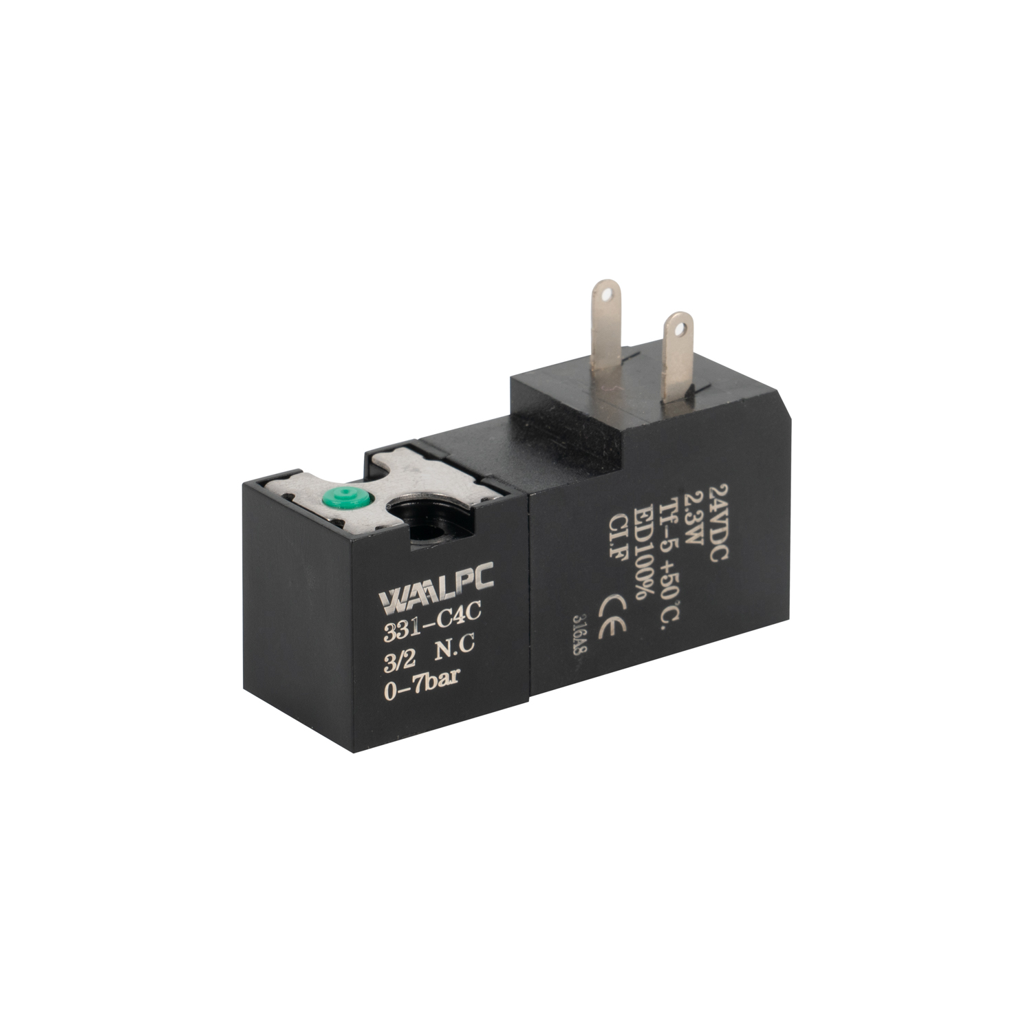  15mm 电磁阀 331-C4C 气动 6V/12V/24V 3/2 NC 先导式袜子编织机