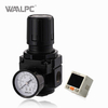 WAALPC SMC 黑白气动调节器 AR4000-06 G3/4'' 0.05-0.85MPa 带外部压力表和电子显示