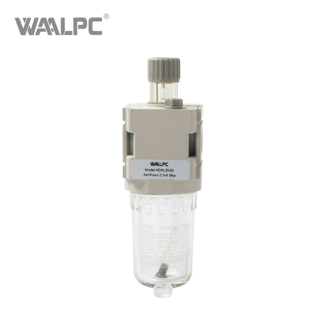 油雾润滑器 HDAL 系列 1/4'' 1.0MPa 工业气动系统精密润滑 40L/min