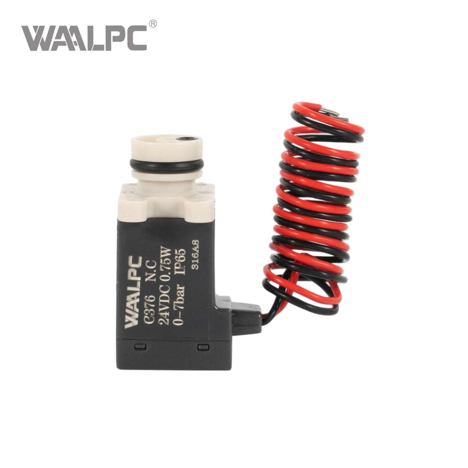 迷你 10mm 电磁阀 直通线 适用于 LONATI 袜子针织机 376-4XA-L 2/2 路 GRACO (NC) 0.75W 