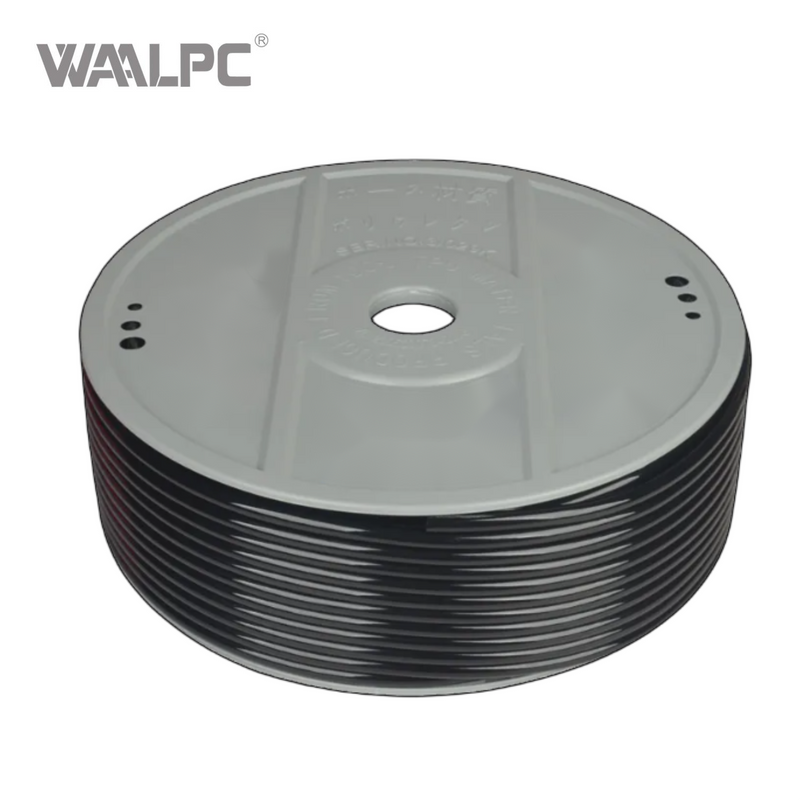 PU 气动软管空气压缩机拖车空气制动线圈管尼龙空气制动软管软 1/4'' 20FT 30FT 40FT 50FT