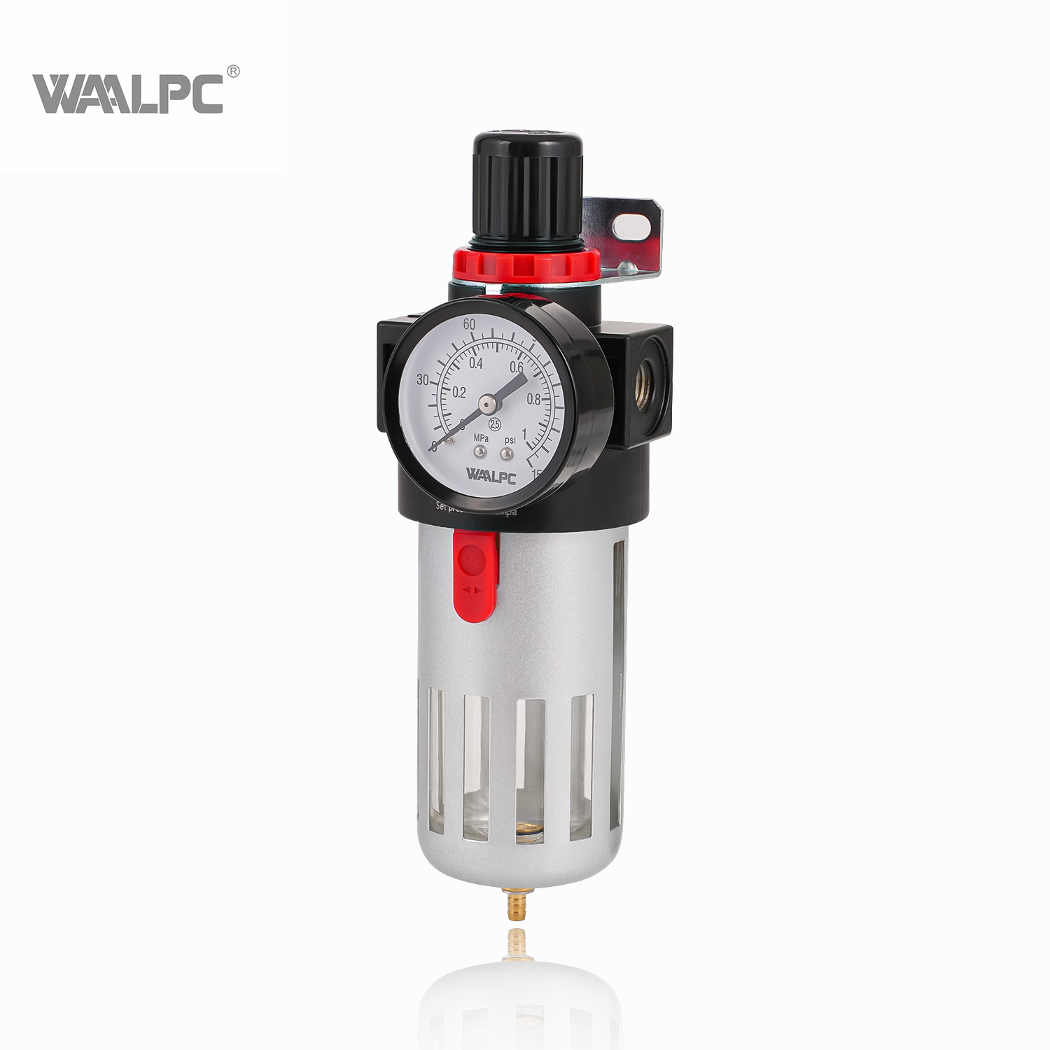 亚德客 AFR BFR2000 PT NPT G 1/8'' 1/4'' 3/8'' 1/2'' 制药行业压缩空气过滤调压阀