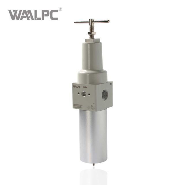 工业高压过滤调节阀带压力表精密压力控制过滤压铸铝材质