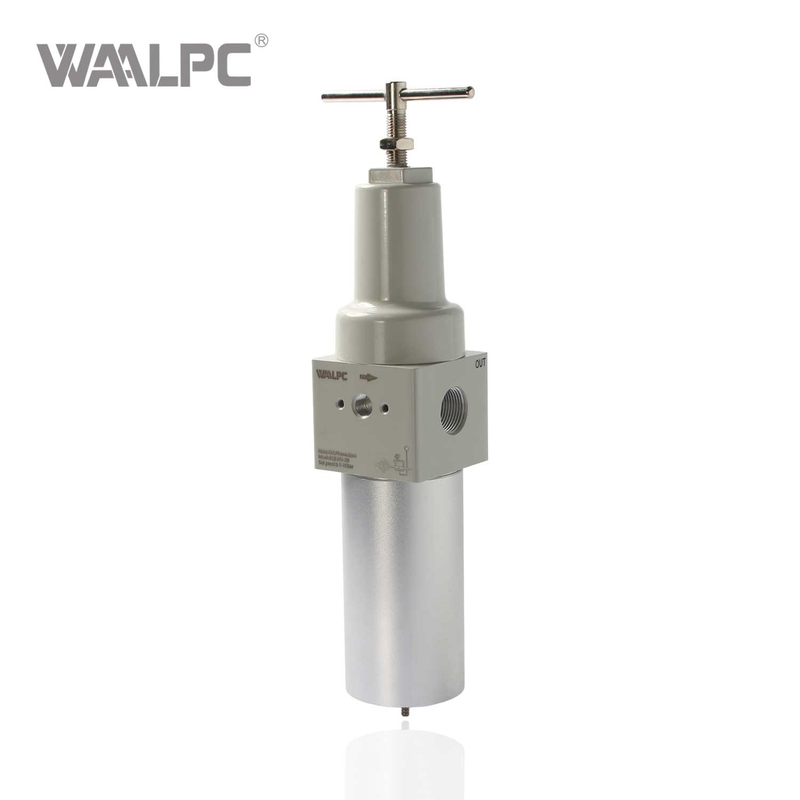 工业高压过滤调节阀带压力表精密压力控制过滤压铸铝材质