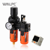 SMC黑橙色过滤调节润滑器（FRL单元）AC3010-03 G3/8'' 0.05-0.85MPa 用于气动空气处理系统