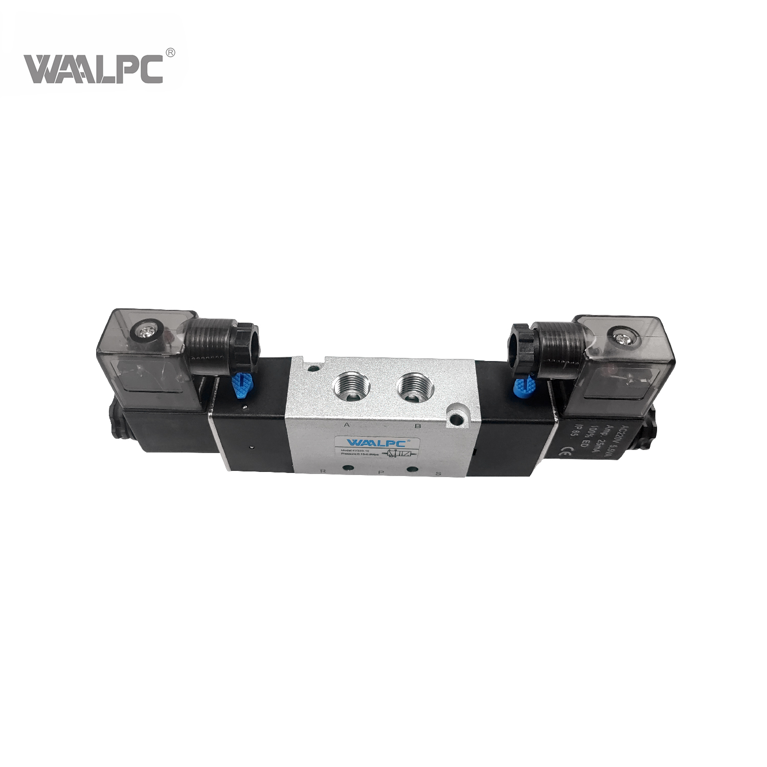 4V320 电磁阀 耐用气动阀 5 口 2 位 4V 系列 PT1/4'' 3/8''