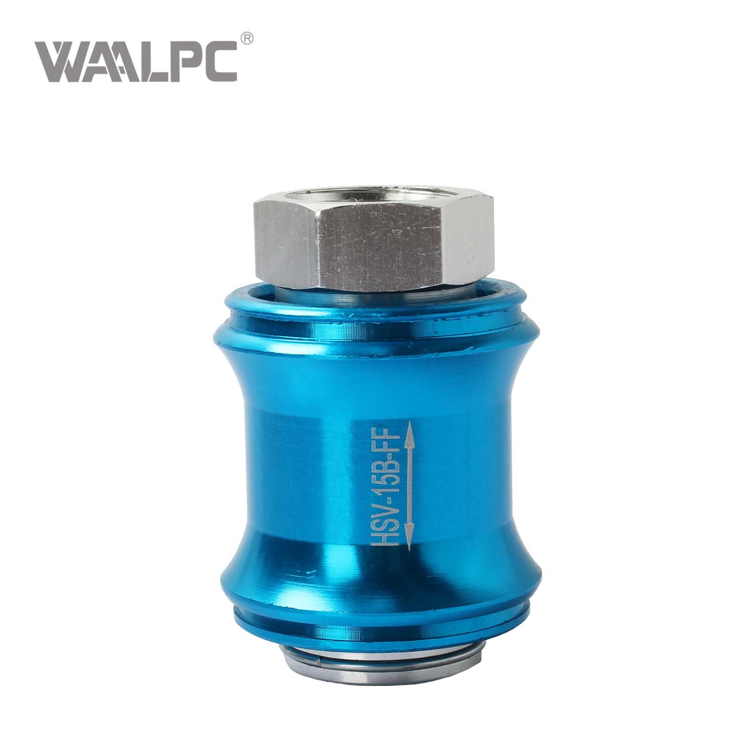 手动滑阀 HSV-25 铝制 PT1' 螺纹气动流量控制 