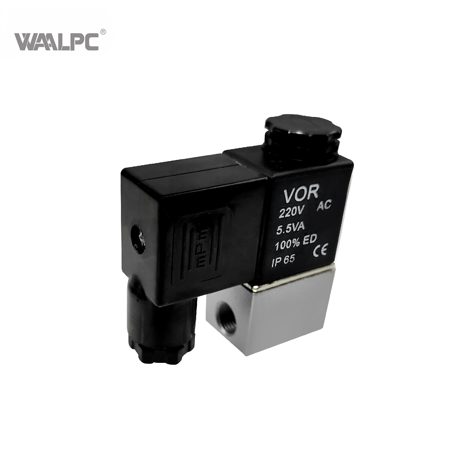 2/2 路电磁阀 2V025 快速响应气动控制阀 PT1/8'' 常闭，适用于工业自动化