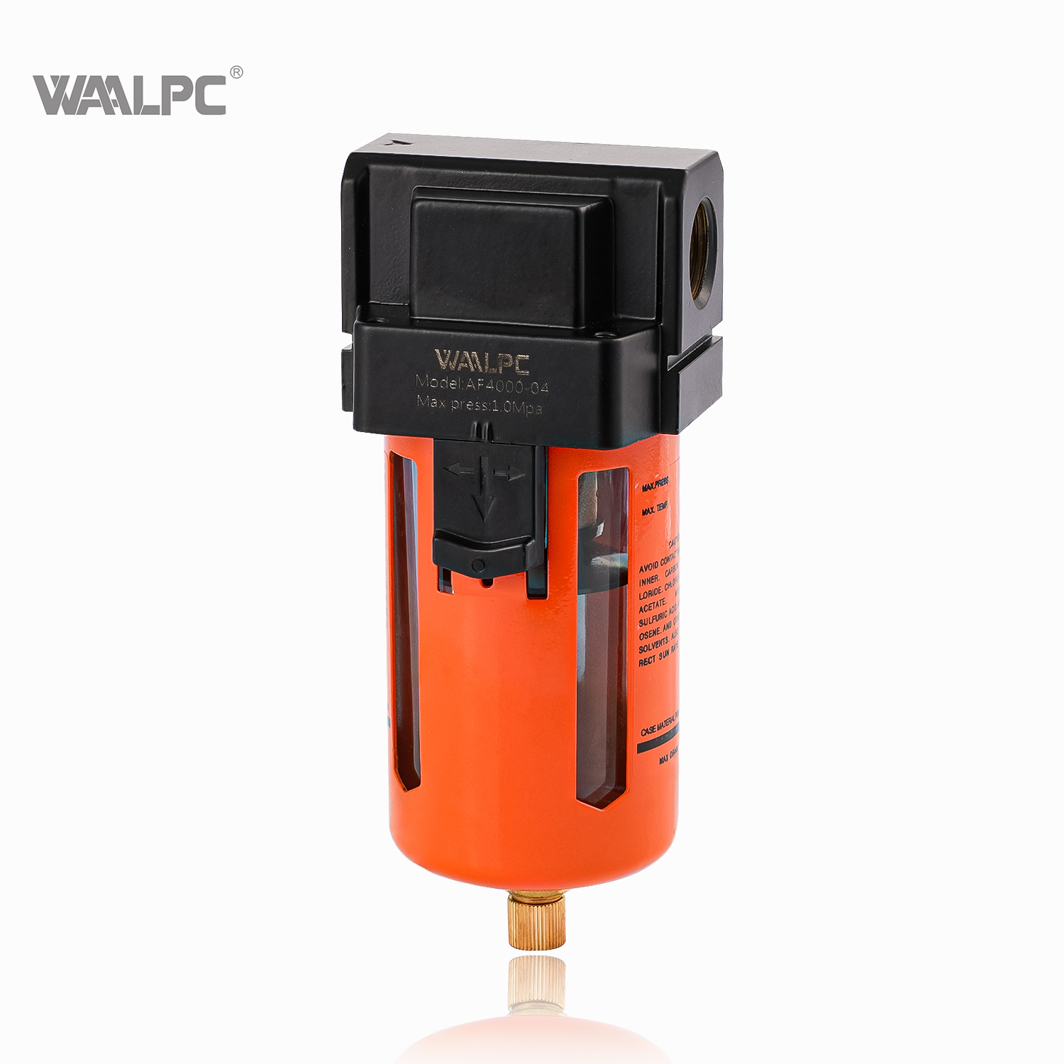 气动压缩空气过滤器，带 RoHS 压缩机手动排水器 AF3000 SMC 型 3/8″ 1/4″ 高品质工业 