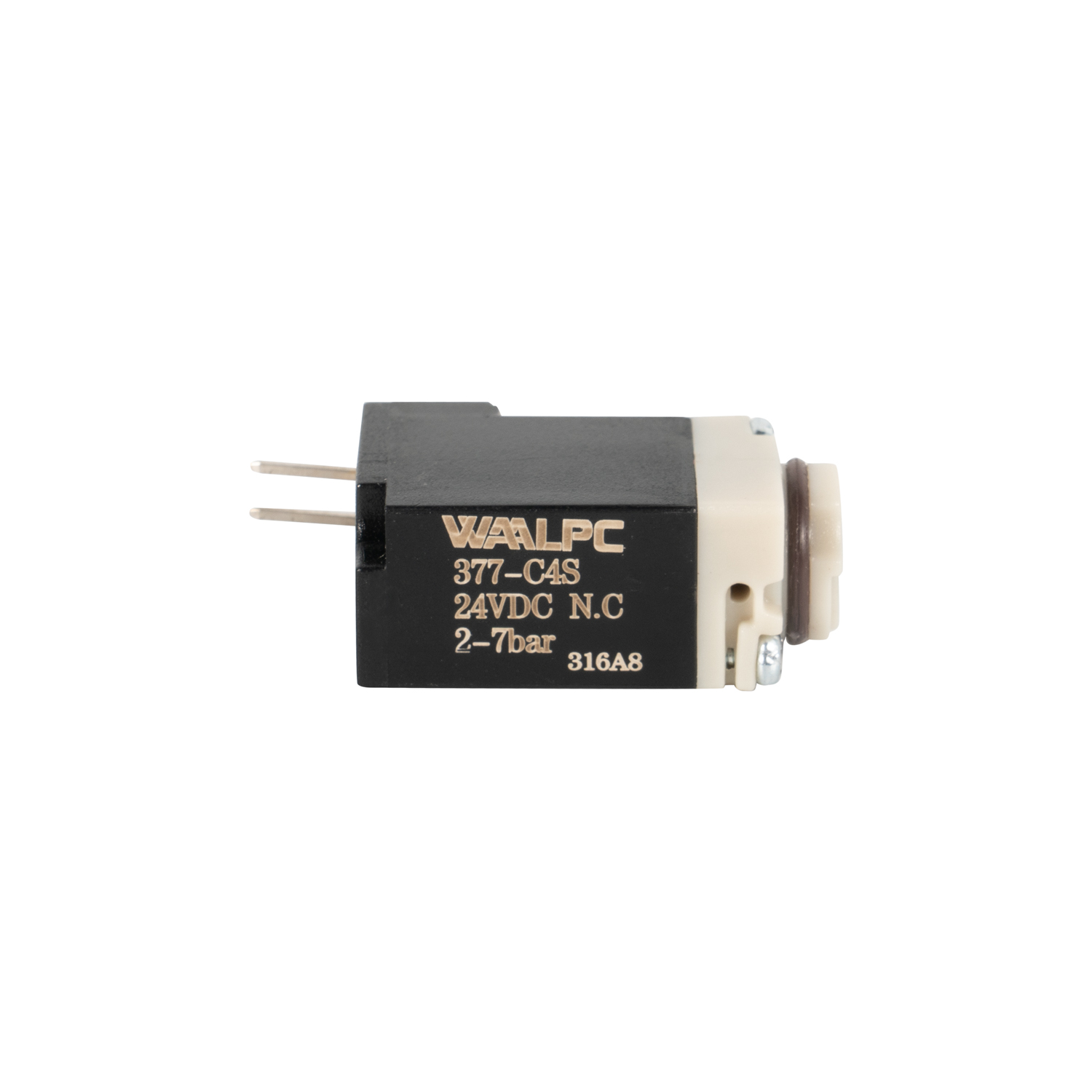 10mm 迷你电磁阀 DIN 插座连接器，适用于 COLOSIO 袜子针织机 377-C4S 2/2 路 PNEUMAX