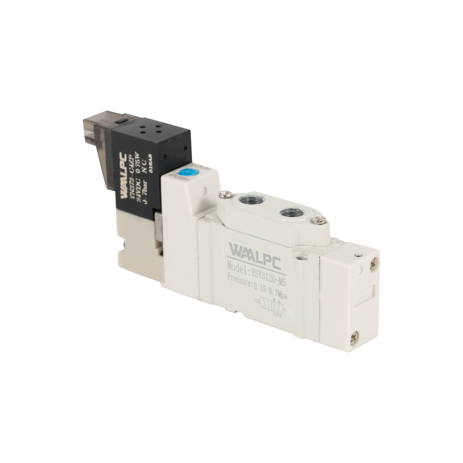  SMC电磁阀 气控电磁阀 YSY3120-02 2/5 3/5 单路