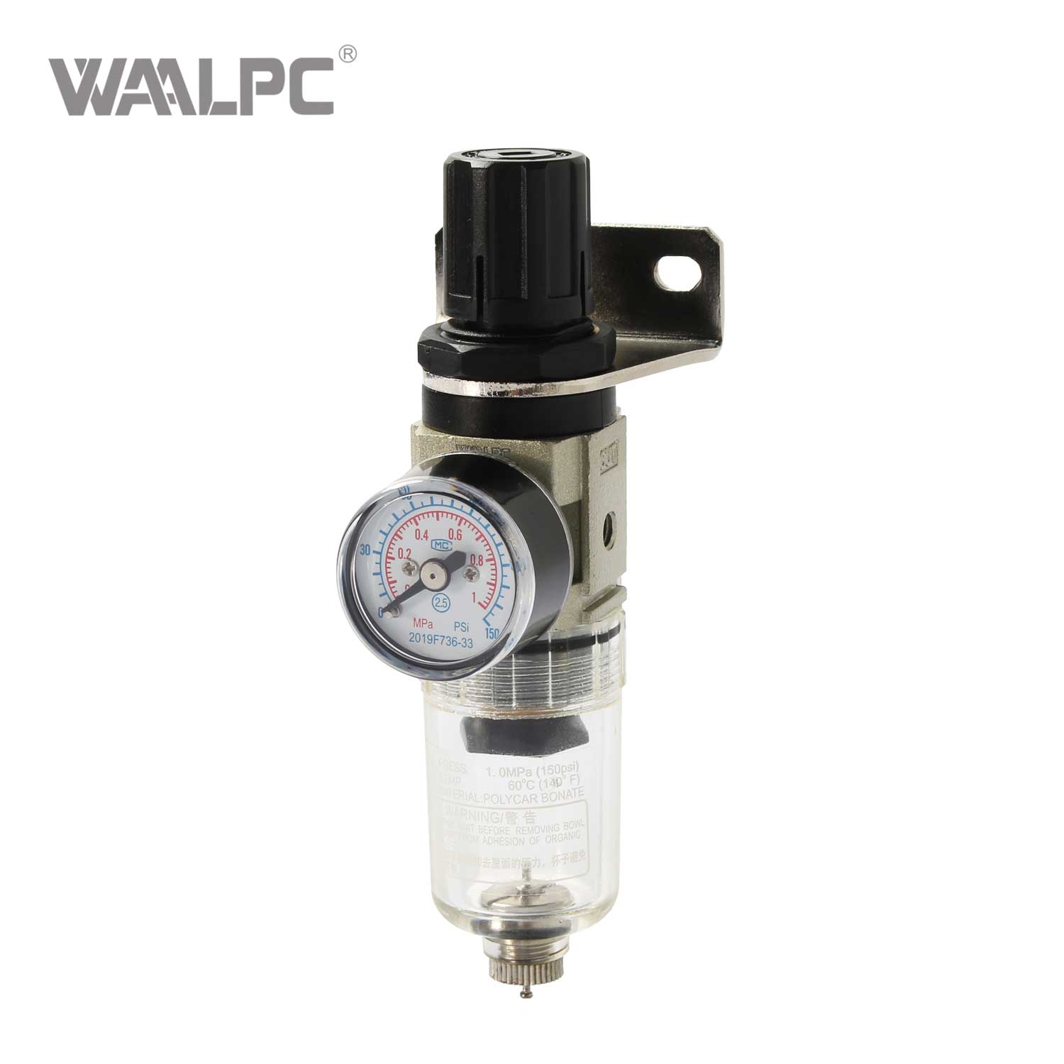 SMC AW1000-05 气动过滤减压阀 - G1/8' 螺纹，5μm 过滤，0.05–0.8MPa 压力调节，工业空气系统自动排水