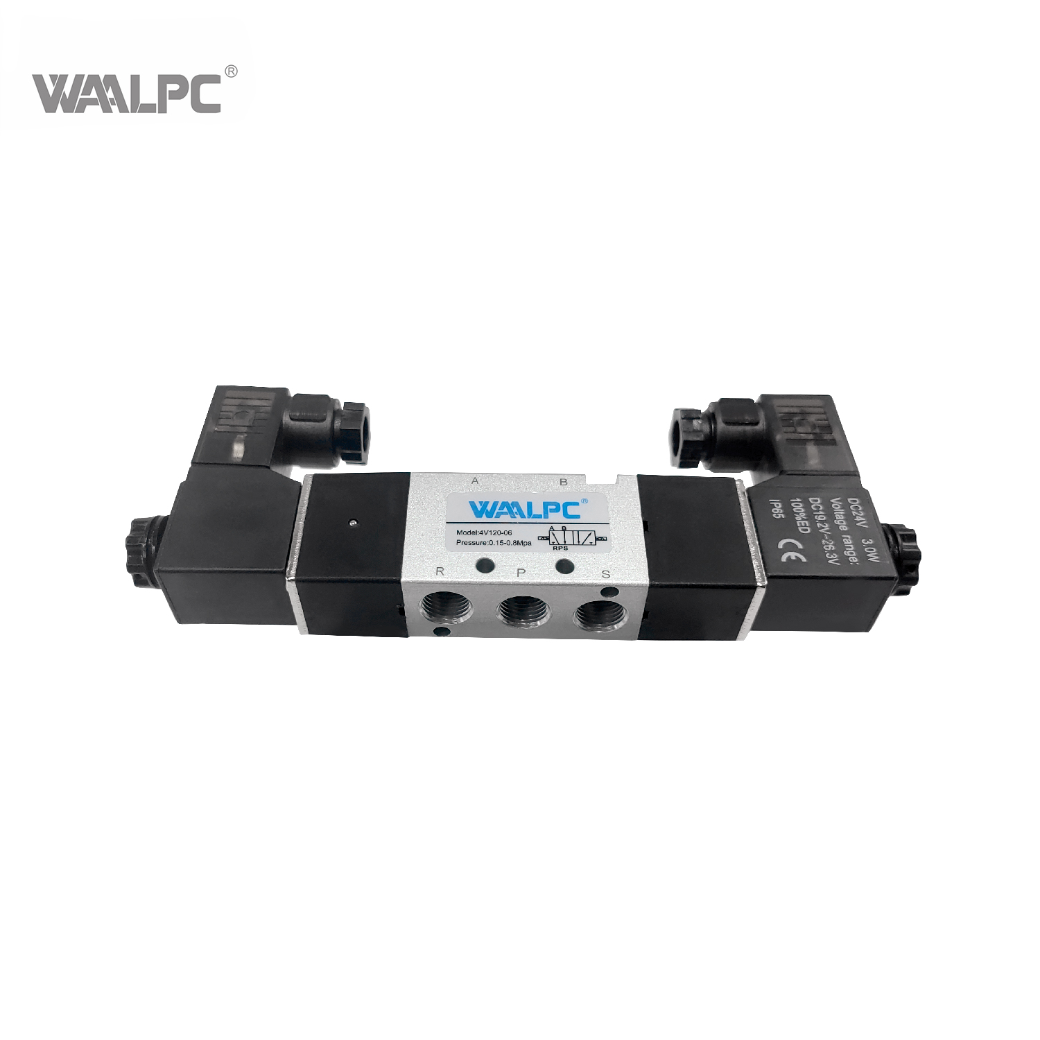 带 M5 端口的高性能 5/2 路气动电磁阀，用于精密自动化