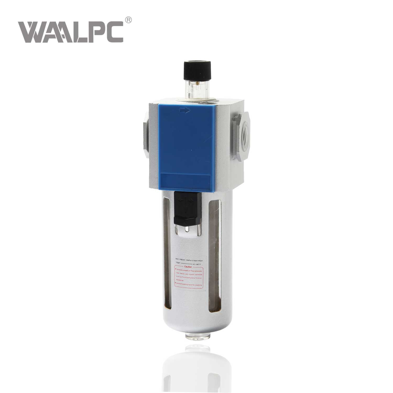 油润滑器压缩空气过滤器用于 CNC 包装和自动化设备的工业级颗粒和水分去除