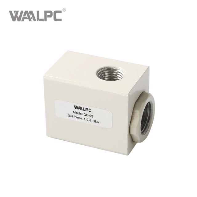 安全排气阀 快速排气阀 防爆设计 G1/8' 1/4'' 3/8'' 1/2'' 8.5bar