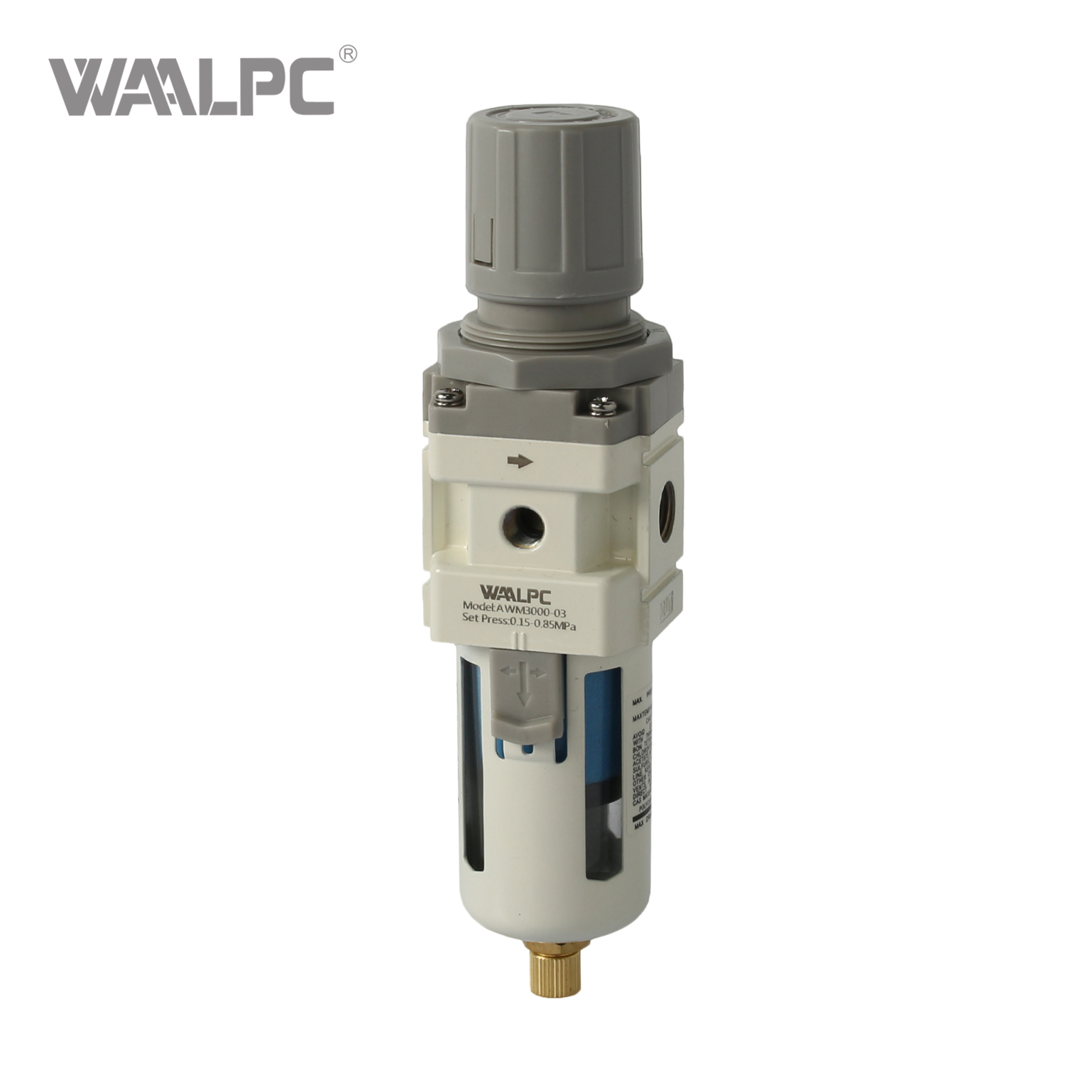 带除油过滤功能的微雾分离器工业气动三联件系统