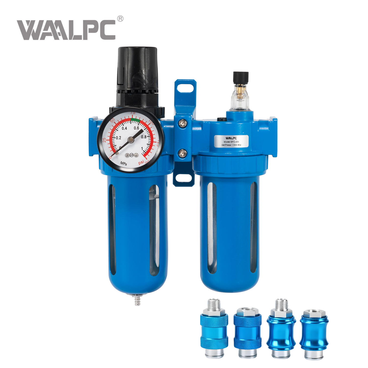 TWSNS SFC200-02 1/4' 双联气动元件 FR.L OEM 单元