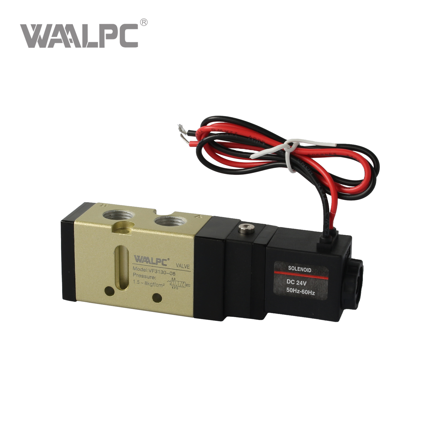 亚德客VF系列电磁阀| 5/2 5/3通气动阀 G1/8 至 G1/2