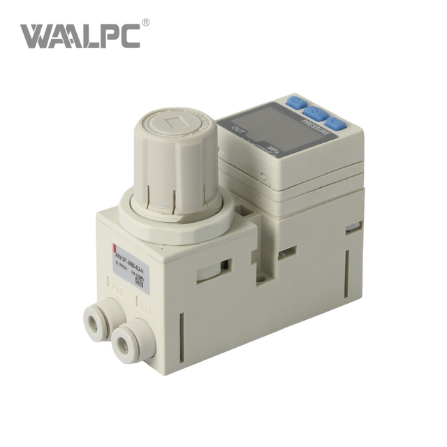 SMC 型 ARM10F1-06BG 模块化气压调节器，紧凑尺寸，直动泄压型，入口/出口底部端口